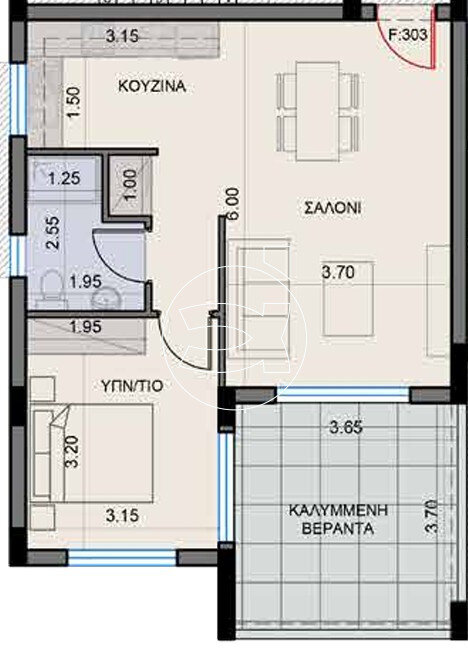 Wohnung zum Kauf 195.000 € 2 Zimmer 71 m²<br/>Wohnfläche Aradippou