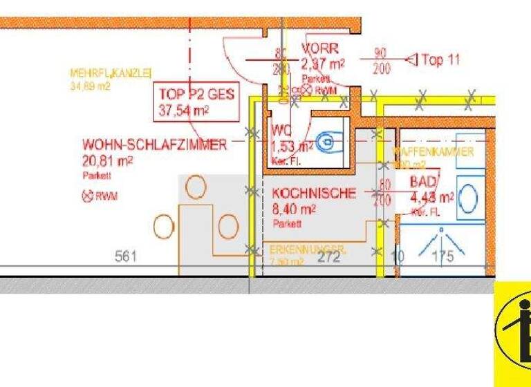 Studio zur Miete 421 € 1 Zimmer 37,5 m² Bruckneudorf 2460