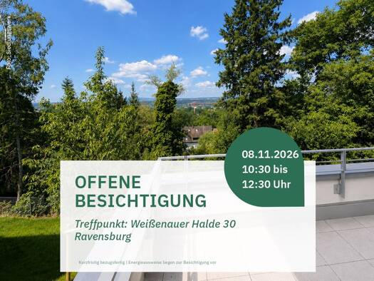 Doppelhaushälfte zum Kauf - Erstbezug provisionsfrei 990.000 € 6 Zimmer 156,1 m² 214 m² Grundstück Weißenauer Halde 30 Weingartshof Ravensburg 88214