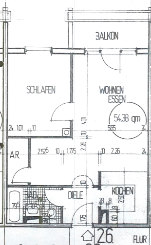 Wohnung zum Kauf 69.000 € 2 Zimmer 54,4 m²<br/>Wohnfläche Wiebelskirchen Neunkirchen 66540