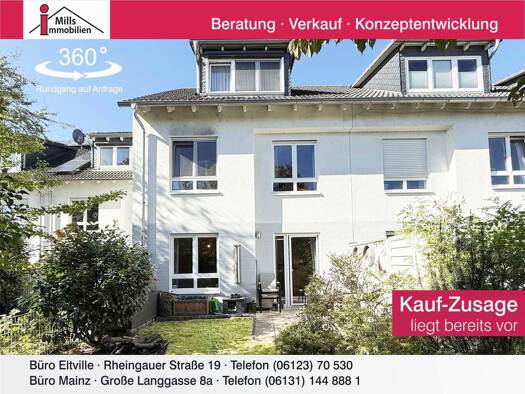 Reihenmittelhaus zum Kauf 698.000 € 6 Zimmer 149 m² 191 m² Grundstück Eltville Eltville am Rhein 65343