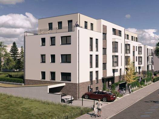 Penthouse zum Kauf - Neubau provisionsfrei 465.940 € 3,5 Zimmer 77,8 m² 3. Geschoss Bürgel Offenbach am Main 63075