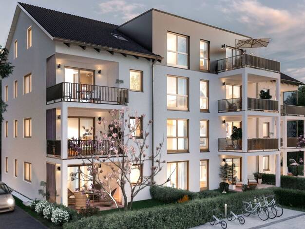 Wohnung zum Kauf - Erstbezug provisionsfrei als Kapitalanlage geeignet 334.900 € 2 Zimmer 57,4 m² Sonnenstraße Lorenzen Lappersdorf 93138