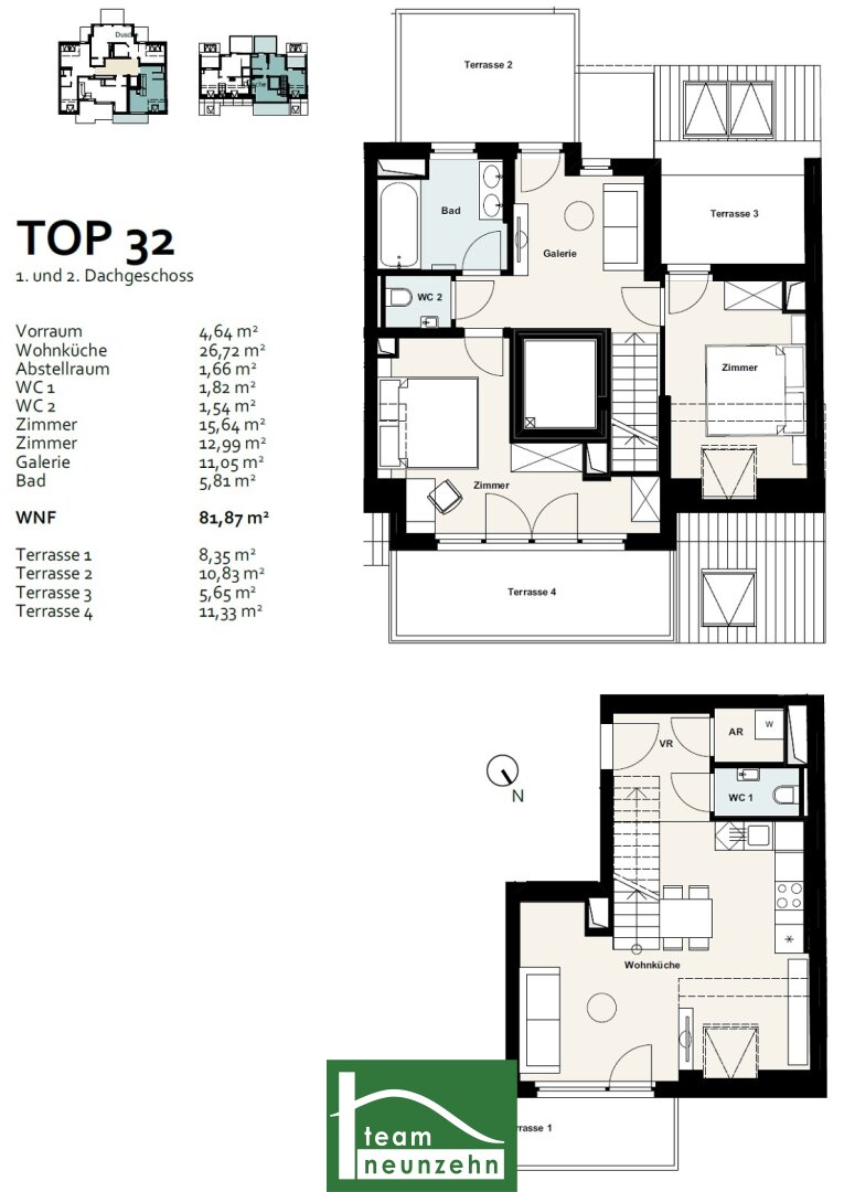 Wohnung zum Kauf 699.001 € 3 Zimmer 81,4 m²<br/>Wohnfläche Inzersdorfer Straße 121 Wien 1100