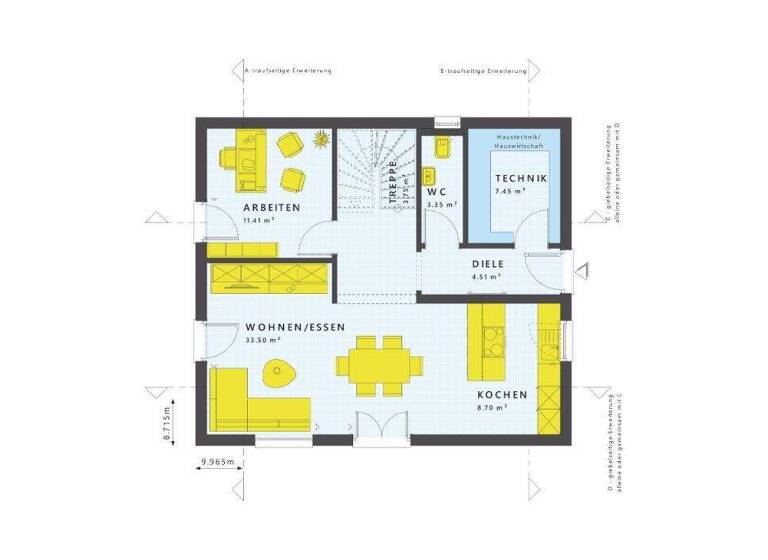 Einfamilienhaus zum Kauf provisionsfrei 685.782 € 6 Zimmer 143 m² 460 m² Grundstück Huchenfeld 75181