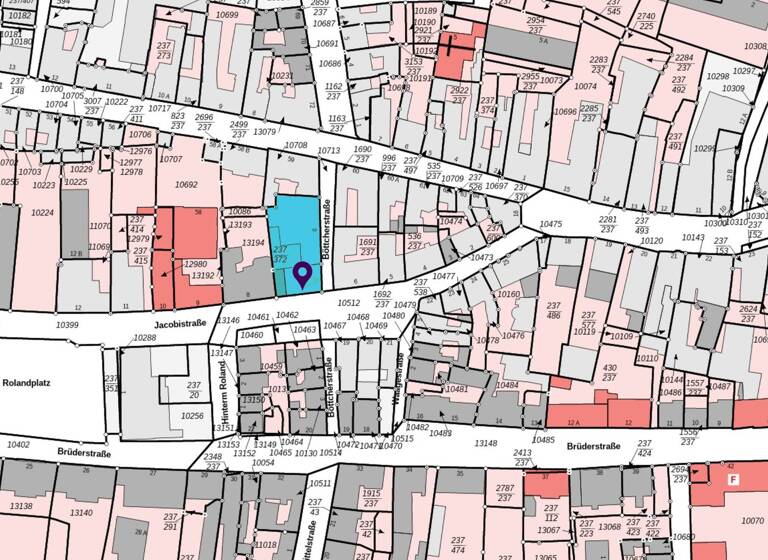 Gewerbeobjekt zum Kauf als Kapitalanlage geeignet 919.000 € 29 Zimmer 866 m² 763 m² Grundstück Jacobistraße 7 Burg 39288