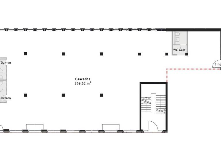 Laden zur Miete - Erstbezug provisionsfrei 6.099 € 369,6 m² Verkaufsfläche Riebeckstraße 62 Reudnitz-Thonberg Leipzig 04317