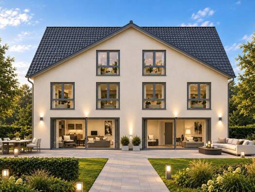 Doppelhaushälfte zum Kauf - Erstbezug als Kapitalanlage geeignet 499.900 € 6 Zimmer 211 m² 440 m² Grundstück Wietzenbruch Celle 29225
