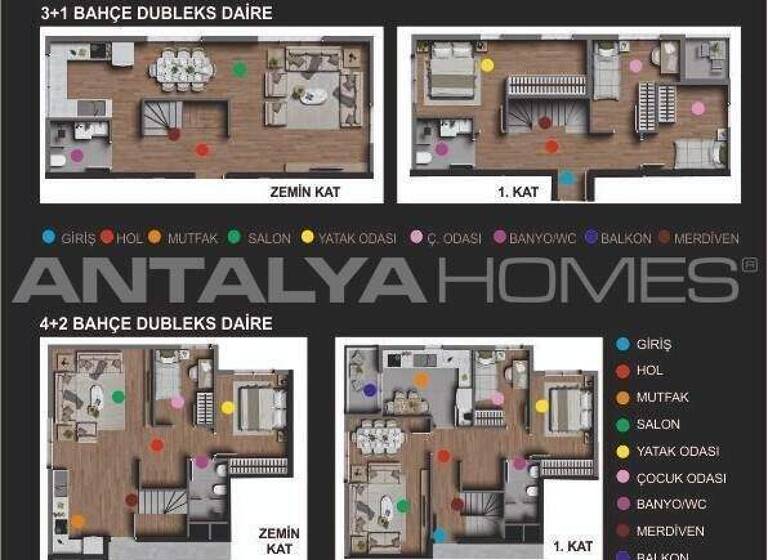 Studio zum Kauf 80.500 € 2 Zimmer 55 m² EG Antalya 07080