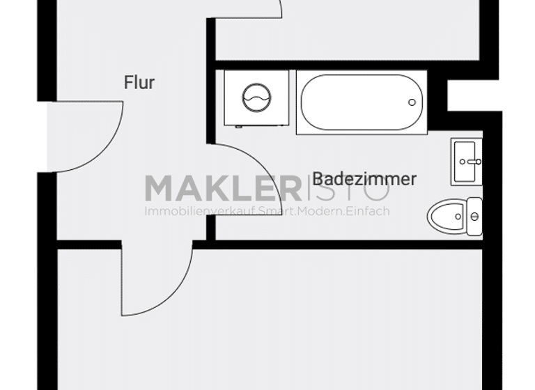 Wohnung zum Kauf 149.000 € 2 Zimmer 56,2 m²<br/>Wohnfläche 3.<br/>Geschoss Gambrinusstraße 1A Friedrichstadt Dresden 01159