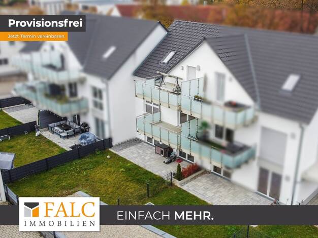 Wohnung zum Kauf - Erstbezug provisionsfrei 359.800 € 2 Zimmer 64,3 m² Aindling 86447