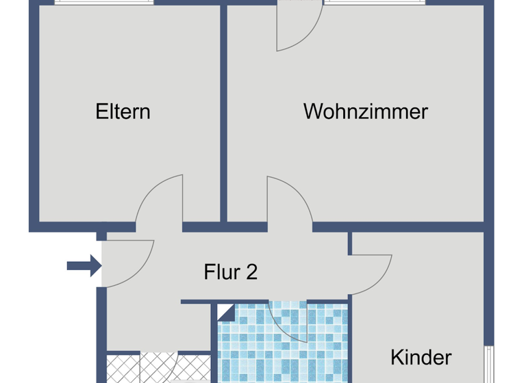 Wohnung zur Miete 511 € 3 Zimmer 70,2 m² 3. Geschoss Joosstraße 15 Ziehers-Nord Fulda 36037