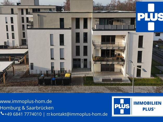 Wohnung zum Kauf - Erstbezug 335.000 € 3 Zimmer 89 m² 2. Geschoss Homburg Homburg 66424