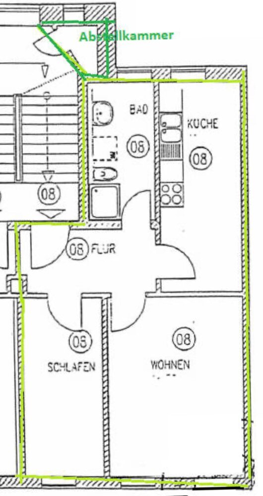 Wohnung zum Kauf 125.000 € 2 Zimmer 48 m²<br/>Wohnfläche Anger-Crottendorf Leipzig 04318