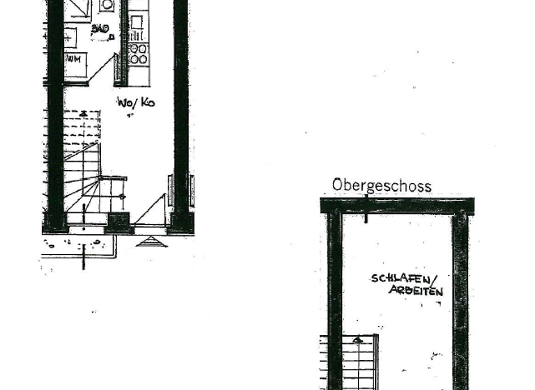 Maisonette zur Miete 345 € 2 Zimmer 37,8 m² frei ab sofort Große Steinstraße 9 Altstadt Halle (Saale) 06108