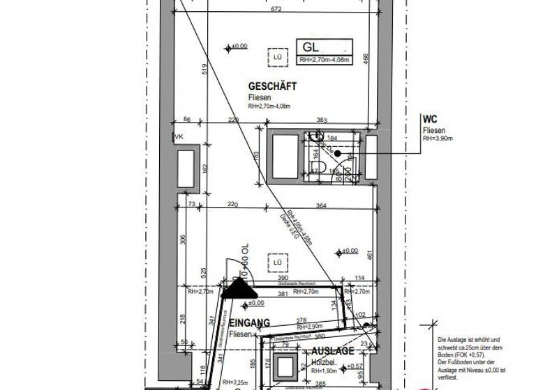 Ladenfläche zur Miete 4.825 € 1 Zimmer Spiegelgasse Wien 1010