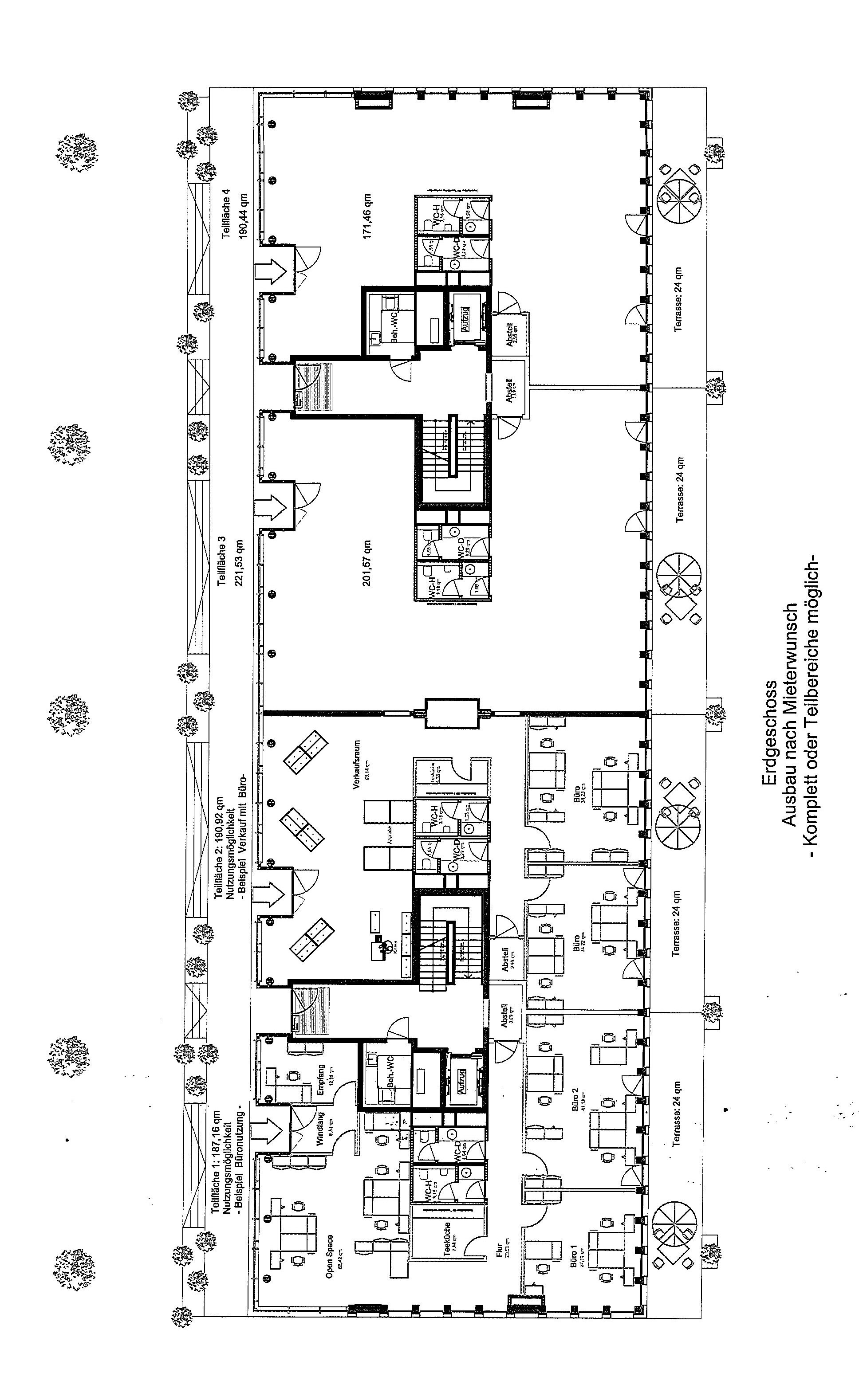 Bürofläche zur Miete 2.300 € 200 m²<br/>Bürofläche Häfen - Handelshäfen Bremen 28217