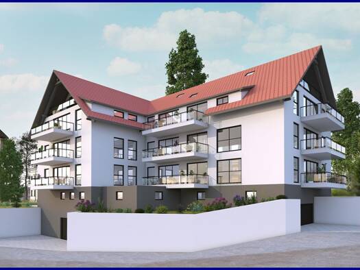 Wohnung zum Kauf - Erstbezug provisionsfrei 402.000 € 3 Zimmer 84,6 m² 2. Geschoss frei ab 01.06.2027 Bonndorf Bonndorf im Schwarzwald 79848