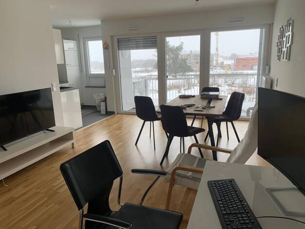 Wohnung zur Miete 653 € 2 Zimmer 57,7 m² 1. Geschoss frei ab 01.10.2026 Aristide-Briand-Straße 16 Herzo Base Herzogenaurach 91074