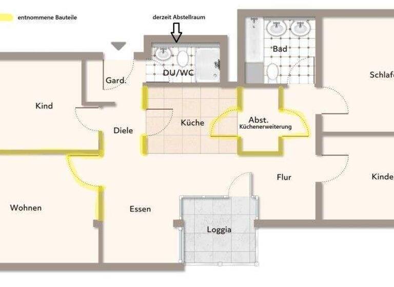 Wohnung zum Kauf 360.000 € 4 Zimmer 104,7 m² Neugereut Stuttgart 70378