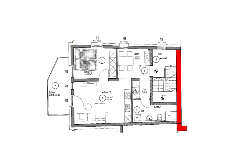Wohnung zum Kauf - Erstbezug als Kapitalanlage geeignet 235.000 € 2 Zimmer 55,4 m² Nikolausufer 58 Kues Bernkastel-Kues 54470