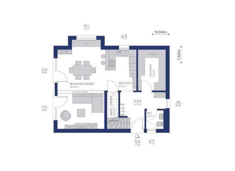 Einfamilienhaus zum Kauf provisionsfrei 442.700 € 5 Zimmer 124 m² 474 m² Grundstück Mühlingen 78357