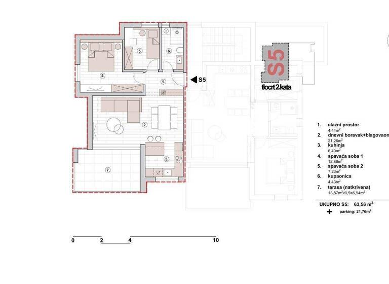 Wohnung zum Kauf 323.000 € 3 Zimmer 2. Geschoss Primosten 22202