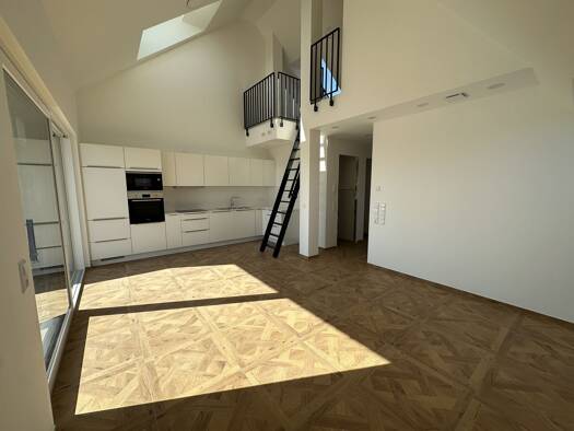 Penthouse zur Miete - Erstbezug 940 € 2,5 Zimmer 69 m² frei ab 01.08.2026 Wippingen Blaustein-Wippingen 89134