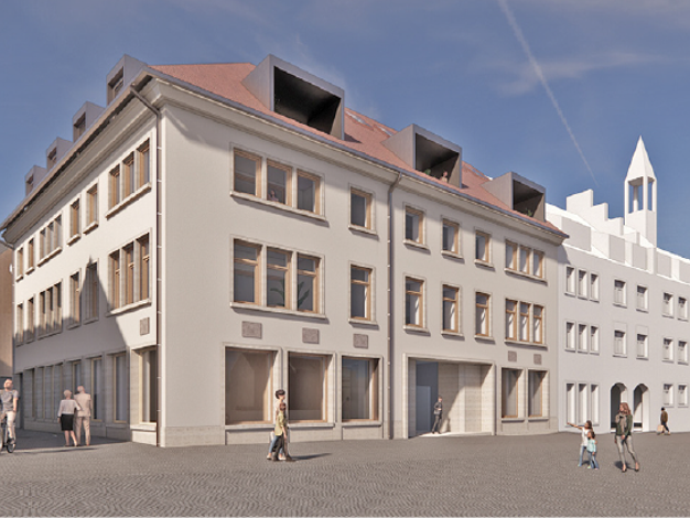 Wohnung zum Kauf provisionsfrei 297.000 € 1,5 Zimmer 52 m² 2. Geschoss Waldkirch Waldkirch 79183