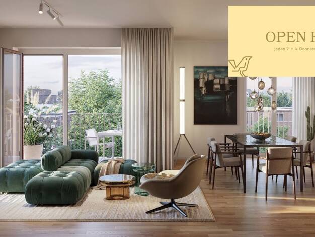 Wohnung zum Kauf - Neubau 959.000 € 3,5 Zimmer 89,5 m² 3. Geschoss Hohenzollernring 125 Ottensen Altona 22763