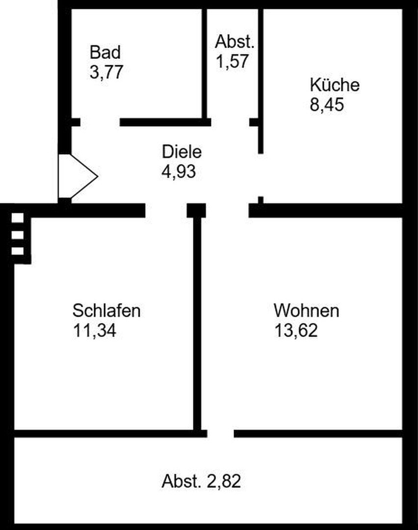 Wohnung zum Kauf provisionsfrei 235.000 € 2 Zimmer 45 m²<br/>Wohnfläche 2.<br/>Geschoss Weilheim Weilheim 82362