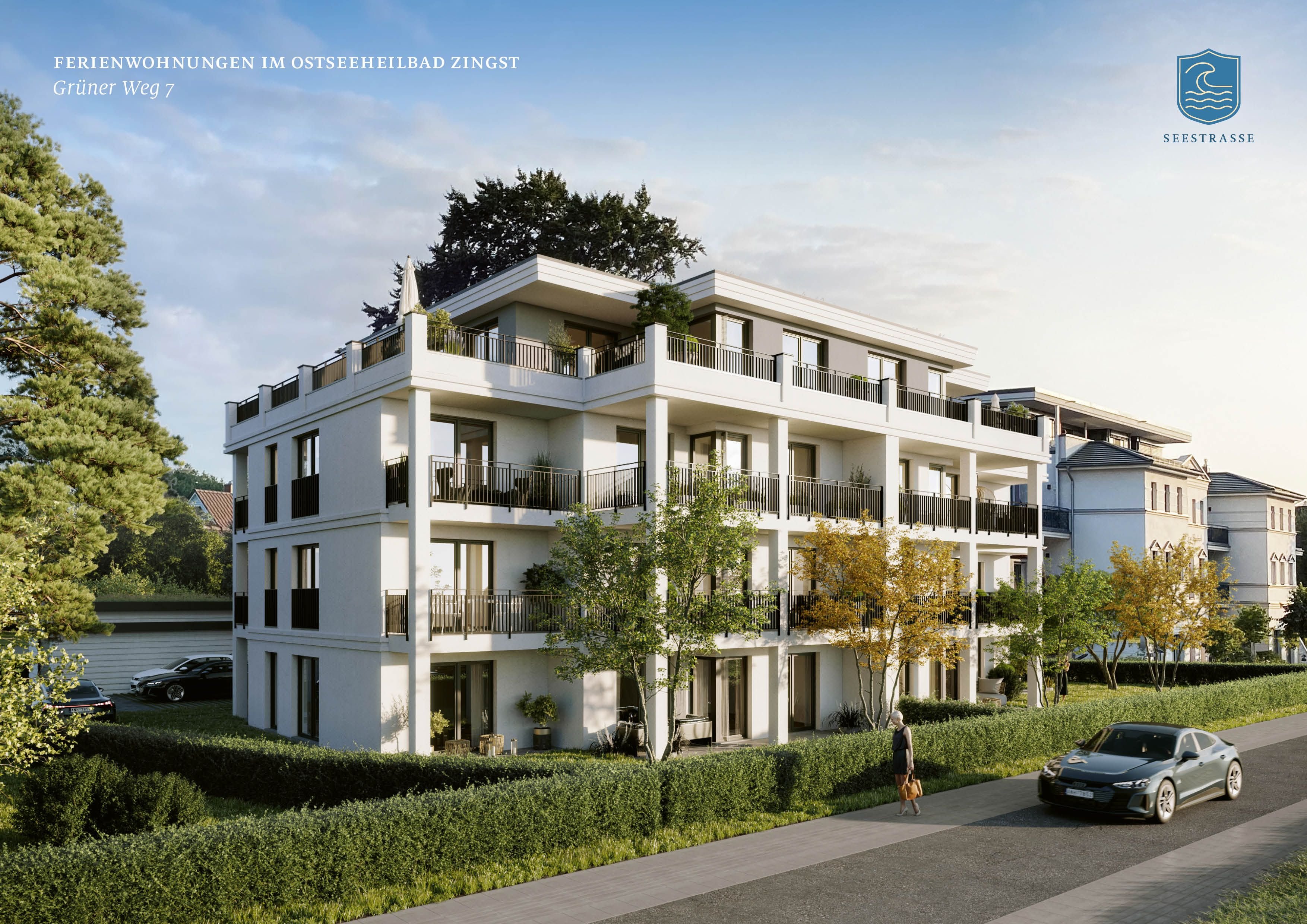 Terrassenwohnung zum Kauf provisionsfrei 832.000 € 3 Zimmer 76,5 m²<br/>Wohnfläche EG<br/>Geschoss Zingst Zingst 18374