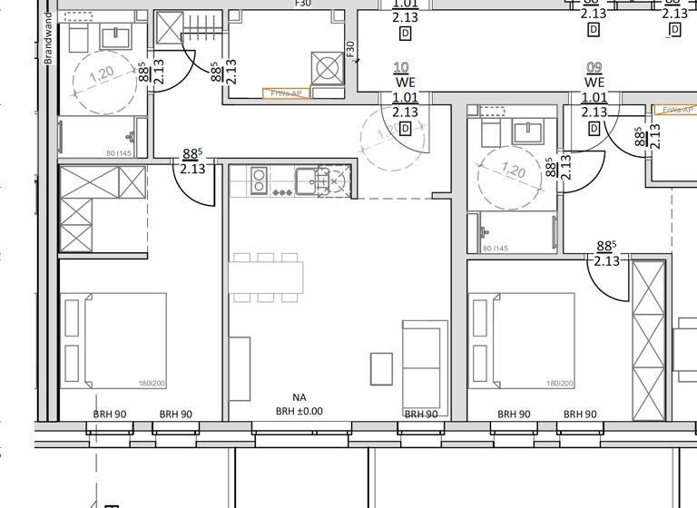 Wohnung zum Kauf provisionsfrei 370.000 € 2 Zimmer 53,3 m² 3. Geschoss Vor dem Roten Tore 70 Rotes Feld Lüneburg 21335