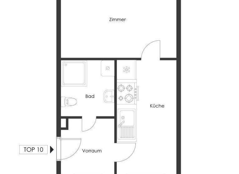Wohnung zur Miete 617 € 2 Zimmer 66,5 m² 3. Geschoss Annenstraße 21 Gries Graz 8020