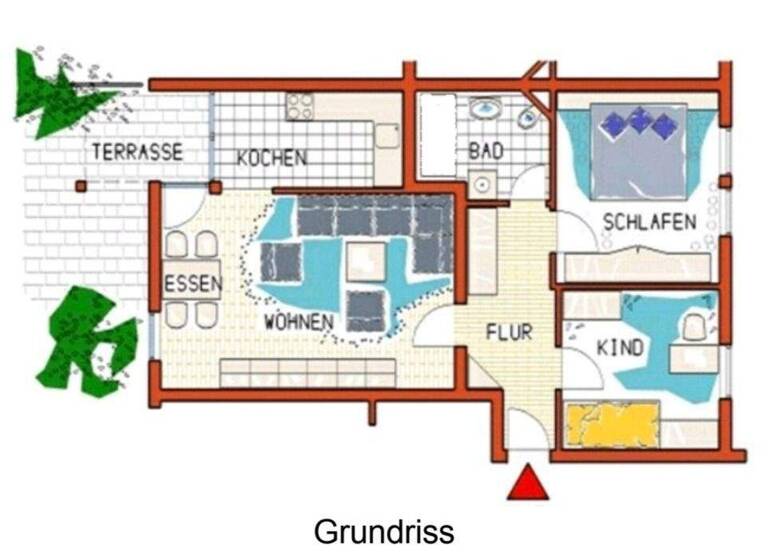 Wohnung zum Kauf 439.000 € 3 Zimmer 79 m² EG Burgerfeld Wasserburg am Inn 83512