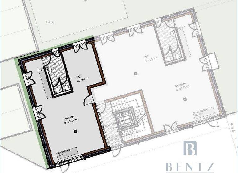 Bürogebäude zur Miete - Erstbezug 16 € 170 m² Bürofläche teilbar ab 68 m² Loxstedt 27612