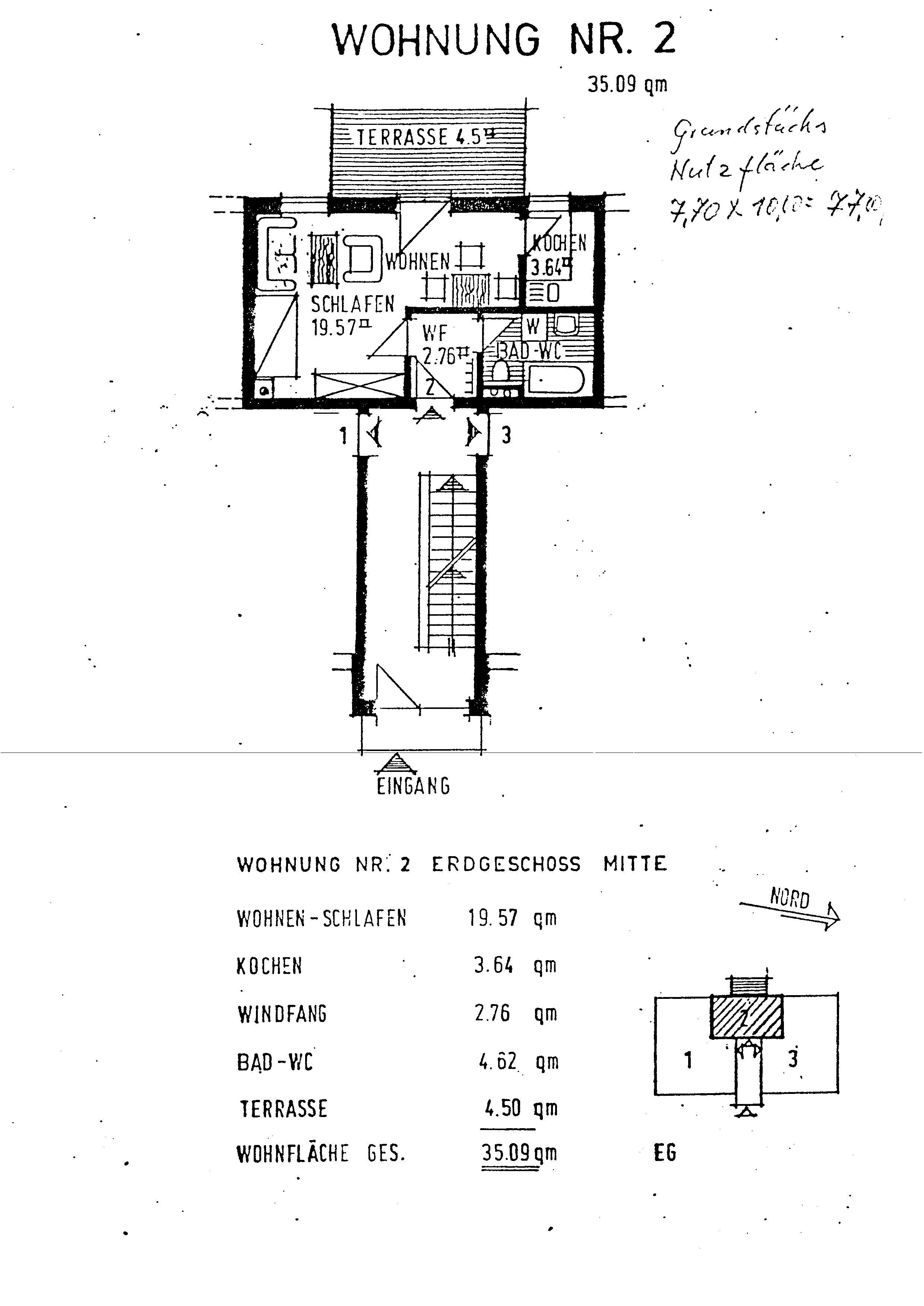 Studio zur Miete 435 € 1 Zimmer 35 m²<br/>Wohnfläche EG<br/>Geschoss ab sofort<br/>Verfügbarkeit Münsterhausen Münsterhausen 86505