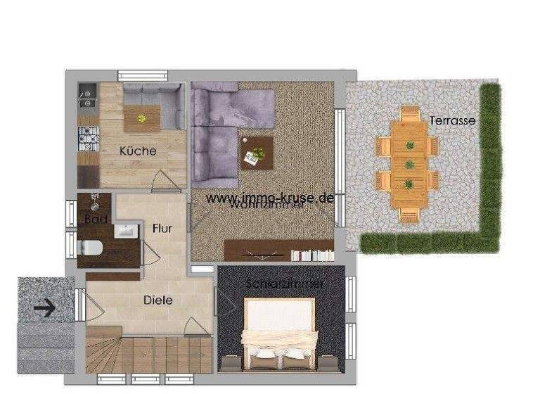 Einfamilienhaus zum Kauf 189.000 € 5 Zimmer 91 m² 663 m² Grundstück Drochtersen 21706