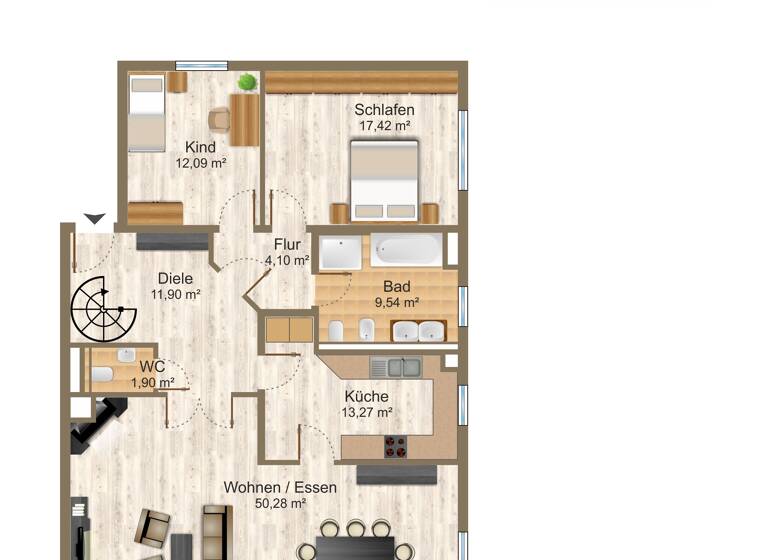 Wohnung zur Miete 3.390 € 4 Zimmer 165 m²<br/>Wohnfläche EG<br/>Geschoss ab sofort<br/>Verfügbarkeit Grünwald Grünwald 82031
