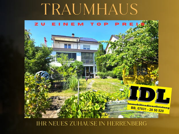 Einfamilienhaus zum Kauf 849.000 € 7 Zimmer 175 m² 500 m² Grundstück frei ab sofort Herrenberg 71083