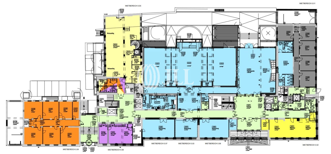 Bürofläche zur Miete provisionsfrei 40 € 909 m²<br/>Bürofläche Universität München 80333