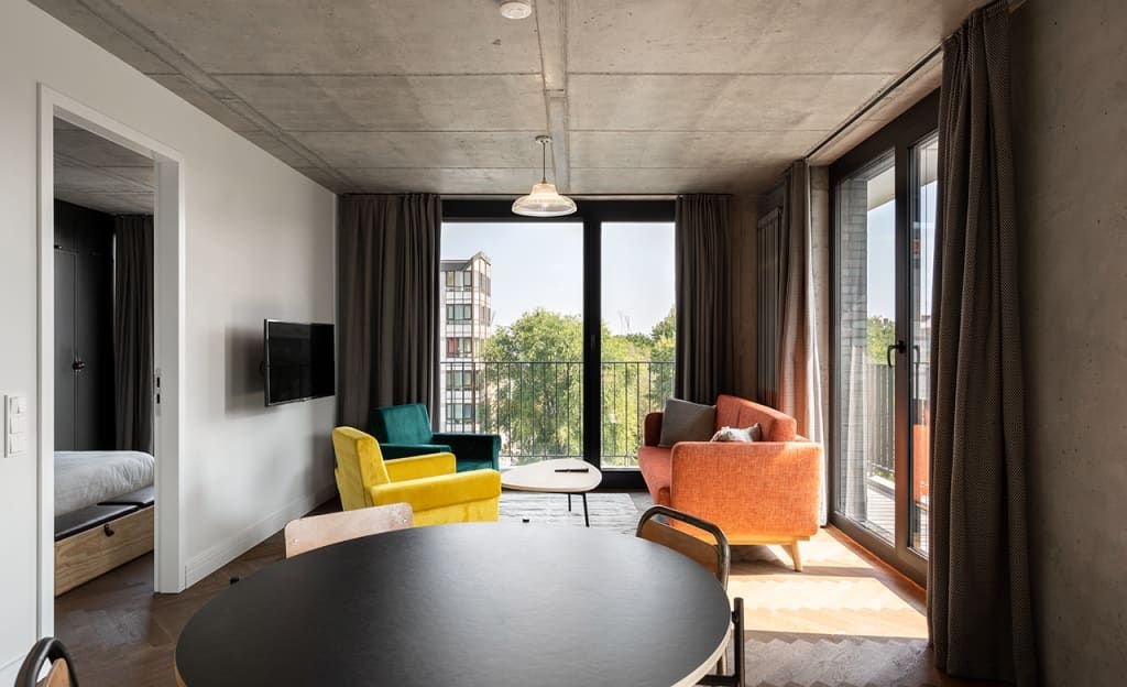 Wohnung zur Miete Wohnen auf Zeit 3.198 € 3 Zimmer 64 m²<br/>Wohnfläche 28.12.2024<br/>Verfügbarkeit Brunnenstrasse Gesundbrunnen Berlin 13355