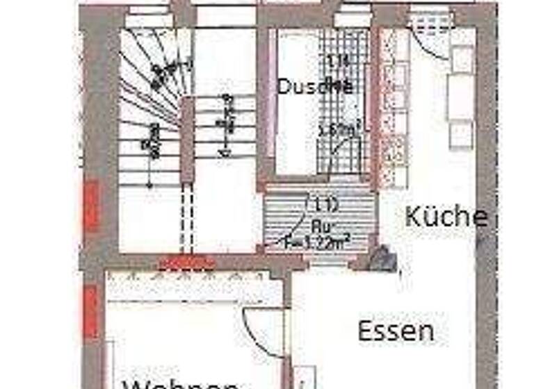 Maisonette zur Miete 950 € 5 Zimmer 125 m² 2. Geschoss frei ab sofort Meißen 01662
