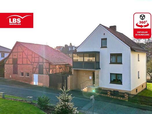 Einfamilienhaus zum Kauf 169.000 € 5 Zimmer 139,2 m² 1.015 m² Grundstück Brochthausen Duderstadt 37115