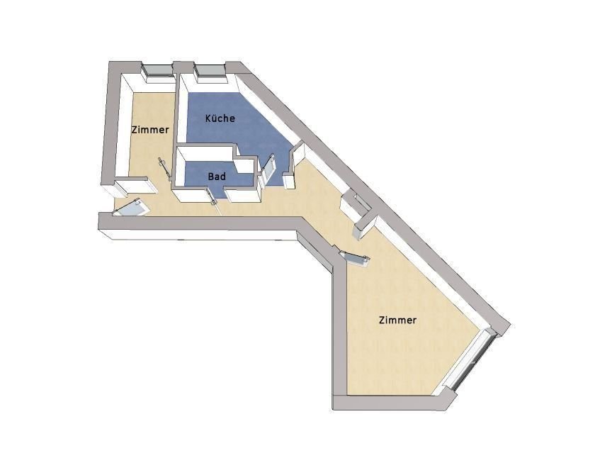 Wohnung zum Kauf 365.000 € 2 Zimmer 68 m²<br/>Wohnfläche ab sofort<br/>Verfügbarkeit Schöneberg Berlin 10829