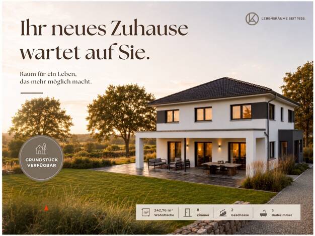 Einfamilienhaus zum Kauf 1.125.900 € 8 Zimmer 242,8 m² 820 m² Grundstück Prisdorf 25497