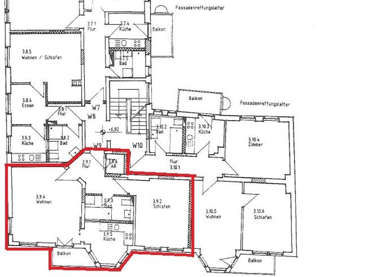 Wohnung zum Kauf 128.700 € 2 Zimmer 65 m² Bernhardystraße 12 Innenstadt Halle (Saale) 06110