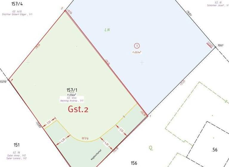 Grundstück zum Kauf 267.360 € 557 m² Grundstück Dollaweg Tschagguns 6774
