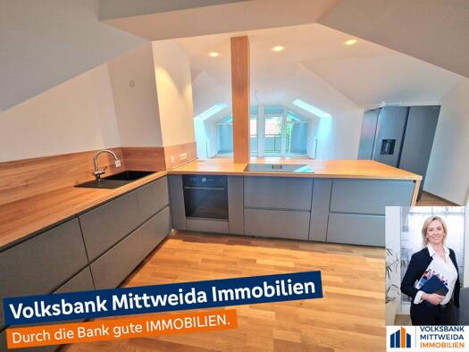 Maisonette zur Miete 1.165 € 4 Zimmer 129,5 m² 4. Geschoss frei ab 01.10.2026 Kapellenberg Kapellenberg 09119
