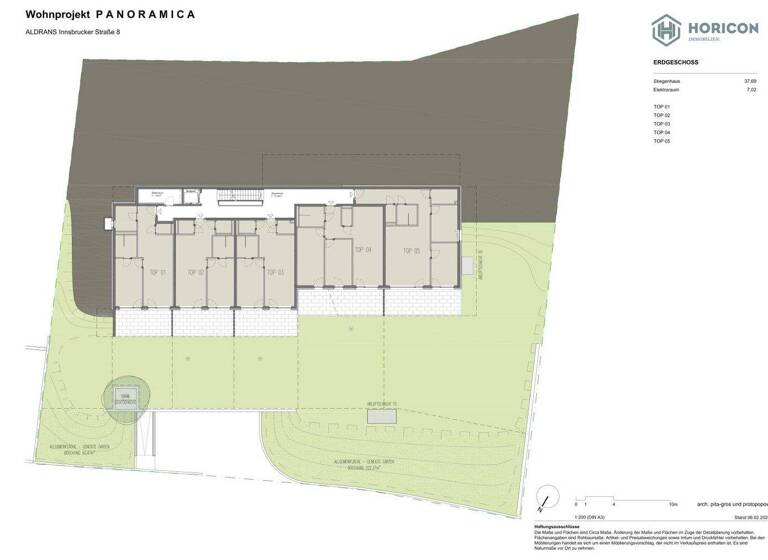 Terrassenwohnung zum Kauf 699.000 € 3 Zimmer 69,7 m² 2. Geschoss Aldrans 6071